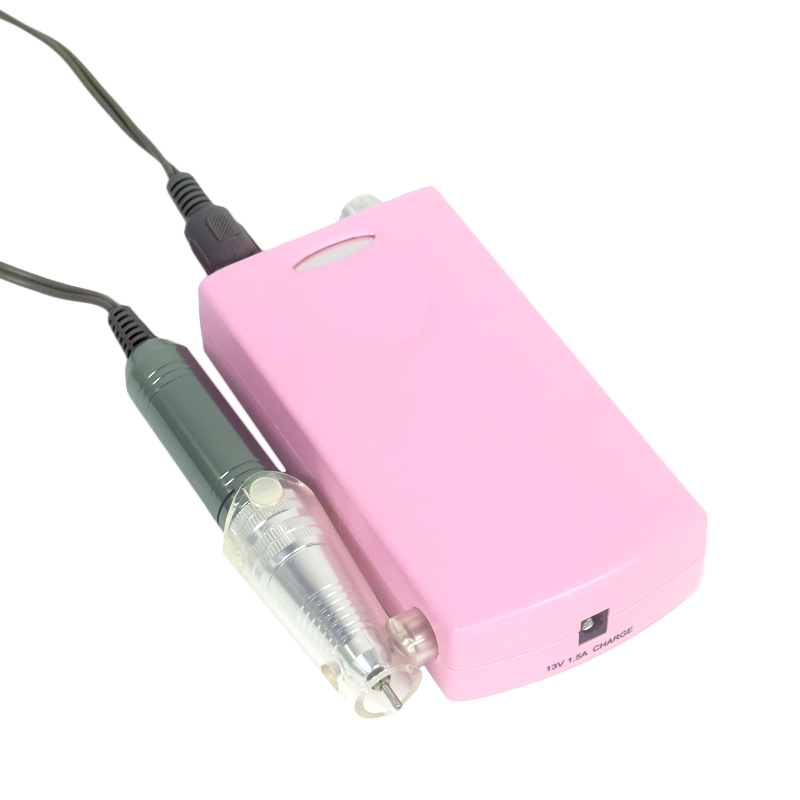 Çəhrayı Premium Elektrikli Dırnaq Fayl