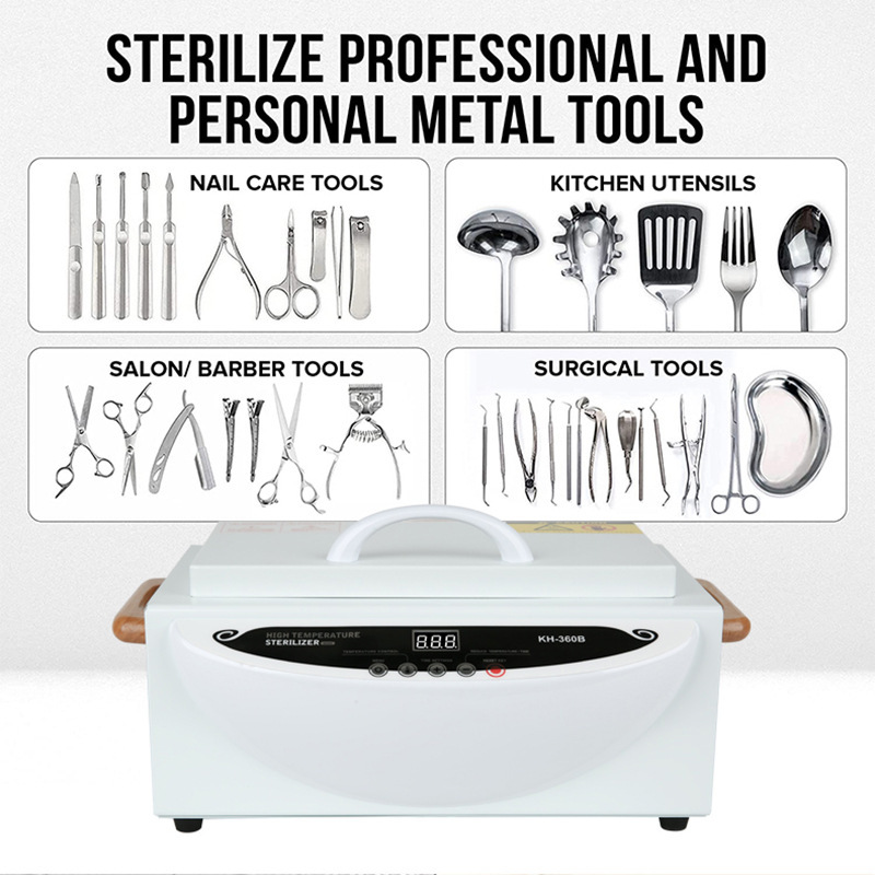 Müxtəlif metal alətlər üçün sterilizasiya şkafları